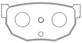 Комплект тормозных колодок, дисковый тормоз AISIN купить